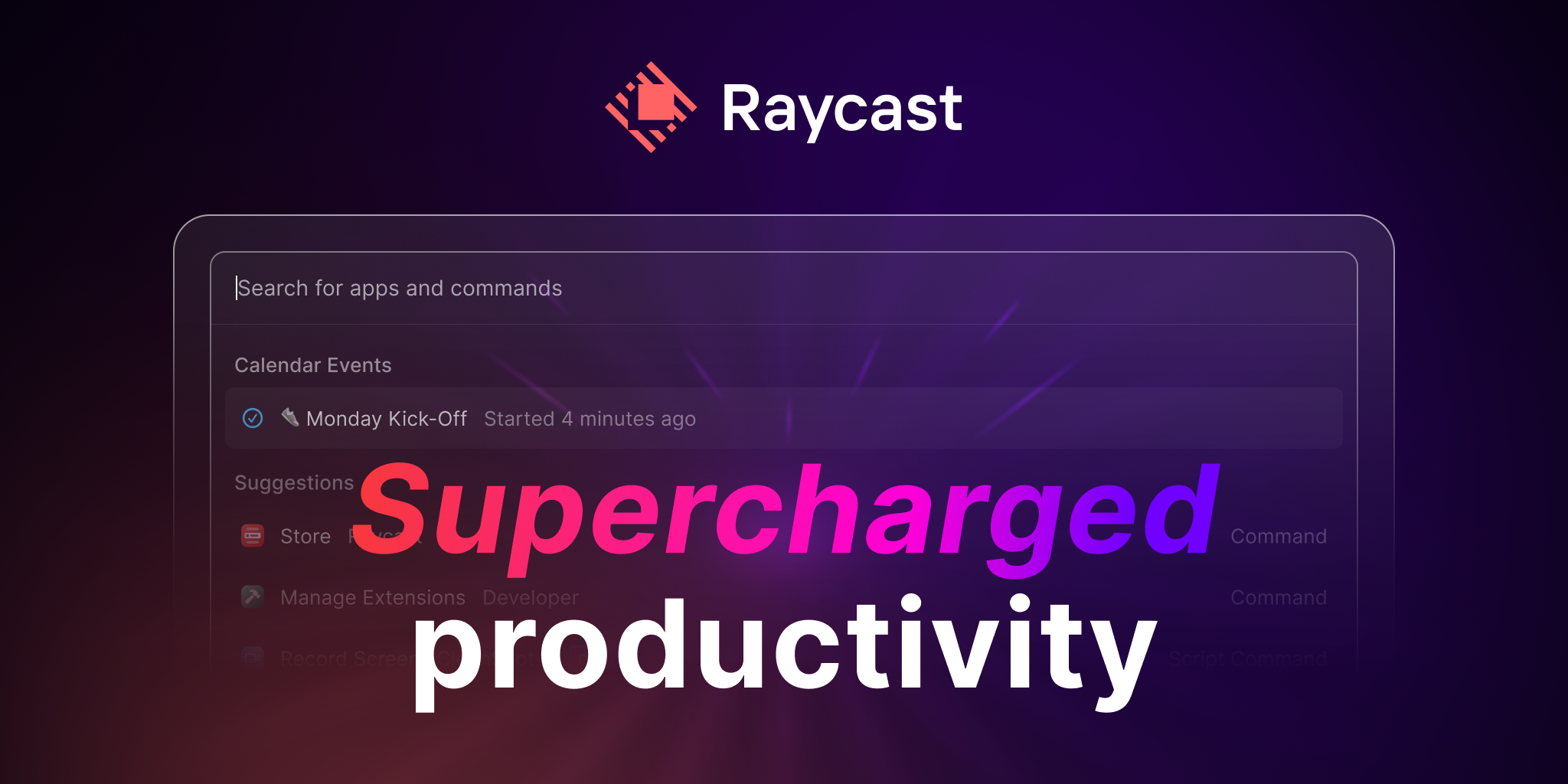 Thumbnail of Raycast - Supercharged productivity
